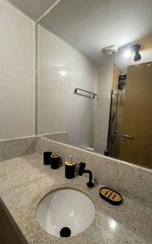 Apartamento para alugar com 39m², 1 quarto e 1 vaga Apartamento para alugar com 39m², 1 quarto e 1 vagaBanheiro