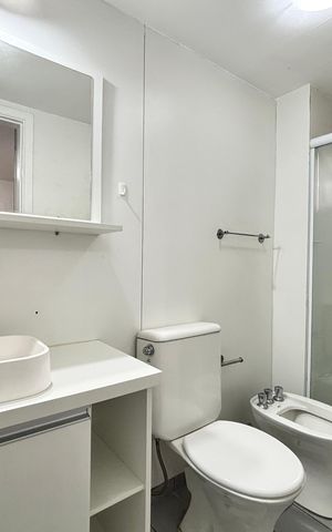 Apartamento à venda com 35m², 1 quarto e 1 vaga Apartamento à venda com 35m², 1 quarto e 1 vagaBanheiro