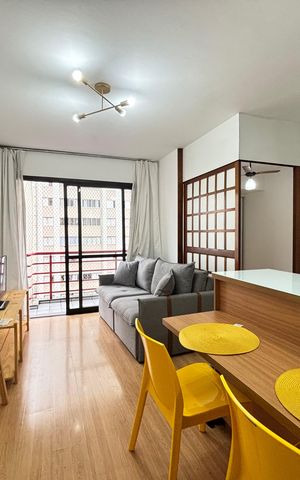 Apartamento à venda com 35m², 1 quarto e 1 vaga Apartamento à venda com 35m², 1 quarto e 1 vagaSala/Cozinha