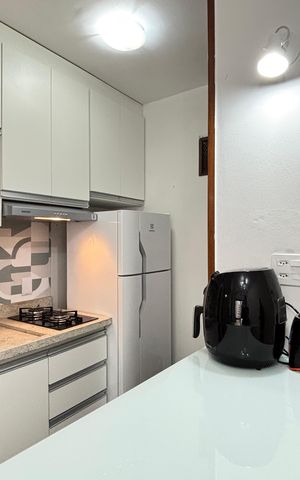 Apartamento à venda com 35m², 1 quarto e 1 vaga Apartamento à venda com 35m², 1 quarto e 1 vagaCozinha