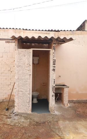 Casa para alugar com 170m², 1 quarto e 6 vagasBanheiro serviço