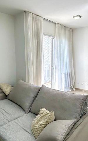 Apartamento à venda com 47m², 1 quarto e 1 vaga Apartamento à venda com 47m², 1 quarto e 1 vagaSala