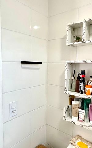 Apartamento à venda com 47m², 1 quarto e 1 vaga Apartamento à venda com 47m², 1 quarto e 1 vagaBanheiro