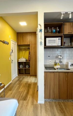 Apartamento à venda com 20m², 1 quarto e sem vaga