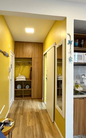 Apartamento à venda com 20m², 1 quarto e sem vaga