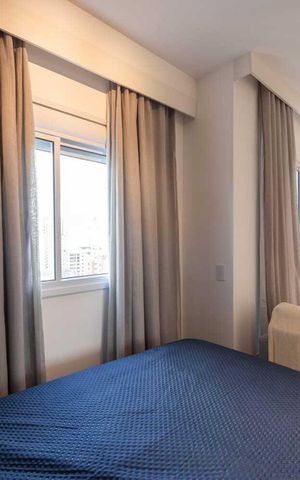 Studio para alugar com 24m², 1 quarto e sem vaga