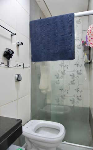 Apartamento à venda com 67m², 3 quartos e 1 vagaBanheiro da Suíte