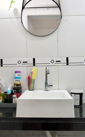 Apartamento à venda com 67m², 3 quartos e 1 vagaBanheiro da Suíte
