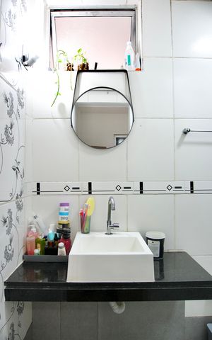 Apartamento à venda com 67m², 3 quartos e 1 vagaBanheiro da Suíte