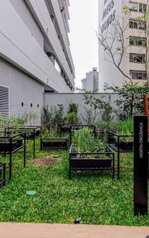 Studio à venda com 27m², 1 quarto e sem vagaÁrea externa