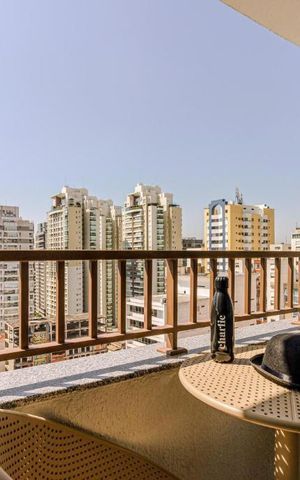 Studio à venda com 27m², 1 quarto e sem vagaVaranda