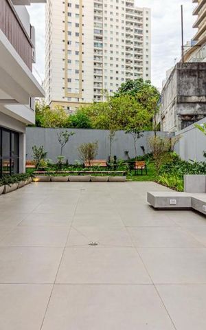 Studio à venda com 27m², 1 quarto e sem vagaÁrea externa