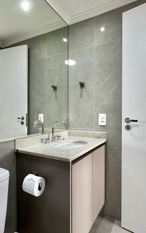 Apartamento à venda com 29m², 1 quarto e sem vaga Apartamento à venda com 29m², 1 quarto e sem vagaBanheiro