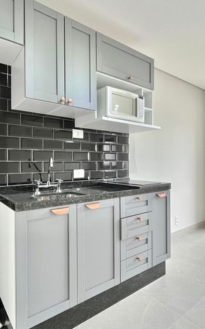 Apartamento à venda com 29m², 1 quarto e sem vaga Apartamento à venda com 29m², 1 quarto e sem vagaCozinha