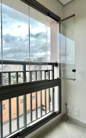 Apartamento à venda com 29m², 1 quarto e sem vaga Apartamento à venda com 29m², 1 quarto e sem vagaVaranda