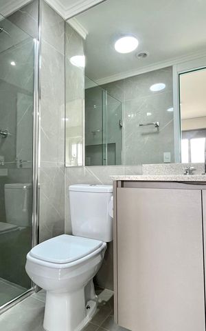 Apartamento à venda com 29m², 1 quarto e sem vaga Apartamento à venda com 29m², 1 quarto e sem vagaBanheiro
