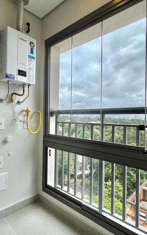 Apartamento à venda com 29m², 1 quarto e sem vaga Apartamento à venda com 29m², 1 quarto e sem vagaVaranda
