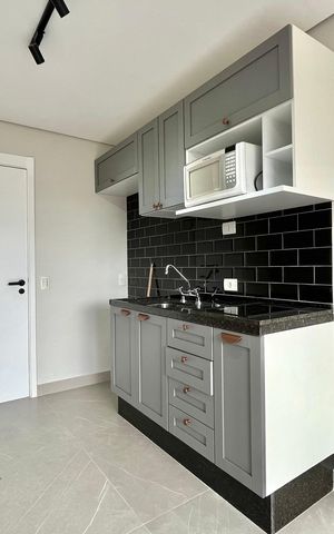Apartamento à venda com 29m², 1 quarto e sem vaga Apartamento à venda com 29m², 1 quarto e sem vagaCozinha