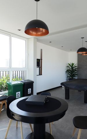 Apartamento para alugar com 48m², 0 quarto e 1 vagaSalão de jogos