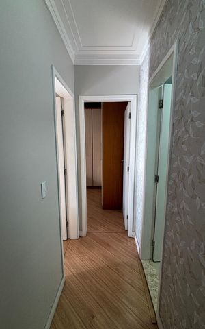 Apartamento à venda com 75m², 2 quartos e 2 vagas Apartamento à venda com 75m², 2 quartos e 2 vagasCorredor