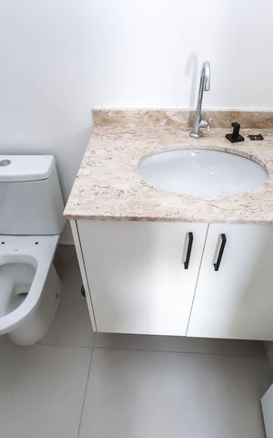 Apartamento para alugar com 75m², 2 quartos e 1 vagaBanheiro Social