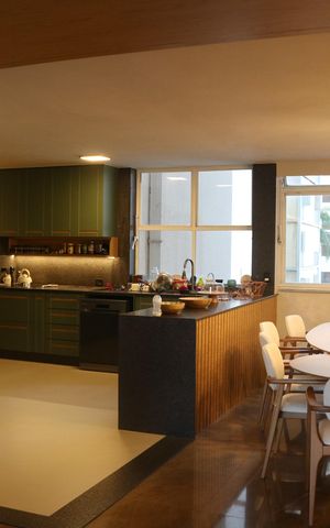 Apartamento à venda com 200m², 3 quartos e 2 vagasCozinha