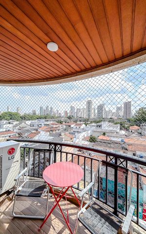 Apartamento à venda com 85m², 3 quartos e 2 vagasVaranda