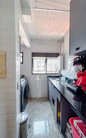 Apartamento à venda com 85m², 3 quartos e 2 vagasÁrea de Serviço