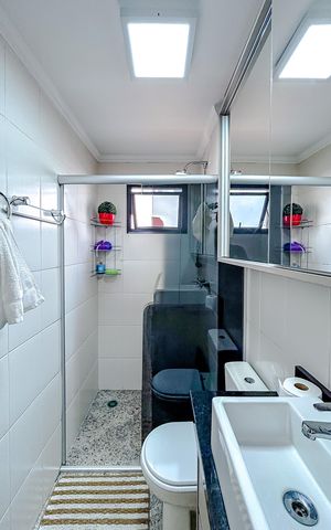 Apartamento à venda com 85m², 3 quartos e 2 vagasBanheiro