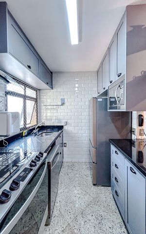 Apartamento à venda com 85m², 3 quartos e 2 vagasCozinha