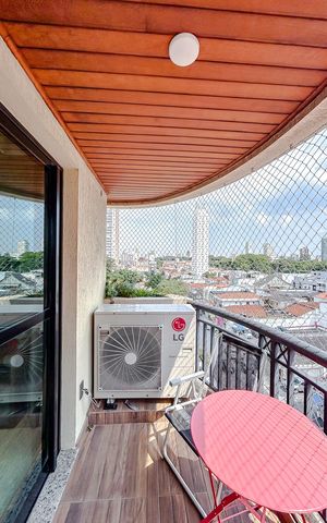 Apartamento à venda com 85m², 3 quartos e 2 vagasVaranda