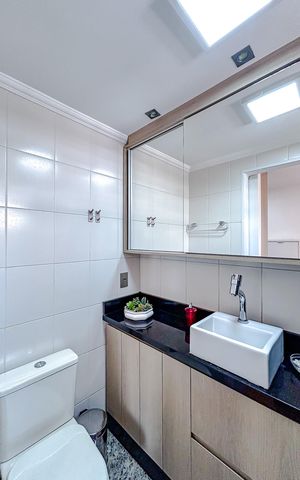 Apartamento à venda com 85m², 3 quartos e 2 vagasSuíte