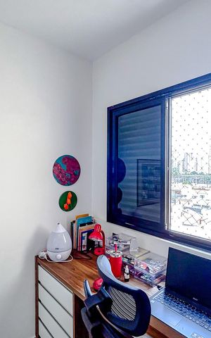 Apartamento à venda com 85m², 3 quartos e 2 vagasQuarto 1
