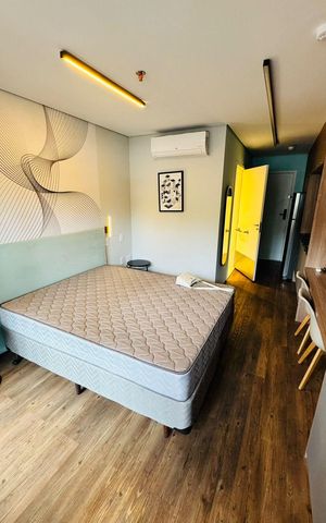 Apartamento à venda com 48m², 1 quarto e sem vaga Apartamento à venda com 48m², 1 quarto e sem vagaSala / Quarto