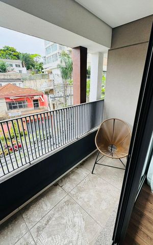 Apartamento à venda com 48m², 1 quarto e sem vaga Apartamento à venda com 48m², 1 quarto e sem vagaVaranda
