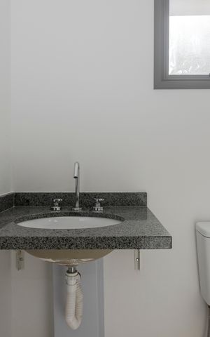 Studio para alugar com 25m², 1 quarto e sem vaga Studio para alugar com 25m², 1 quarto e sem vagaBanheiro