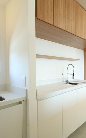 Apartamento à venda com 80m², 2 quartos e 1 vagaCozinha e Área de Serviço