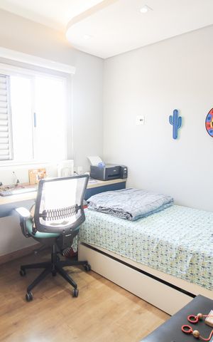 Apartamento à venda com 104m², 3 quartos e 2 vagas Apartamento à venda com 104m², 3 quartos e 2 vagasQuarto 3