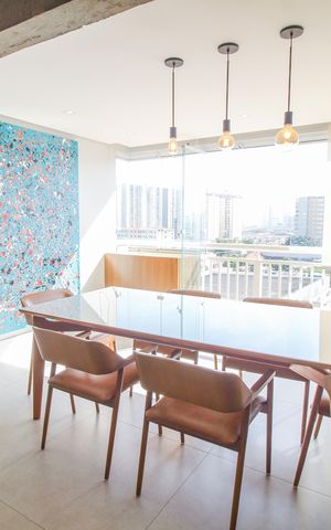 Apartamento à venda com 104m², 3 quartos e 2 vagas Apartamento à venda com 104m², 3 quartos e 2 vagasSala/Cozinha - Varanda