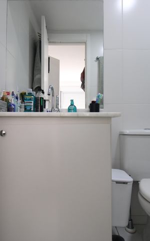 Apartamento à venda com 54m², 2 quartos e 1 vagaBanheiro da suíte