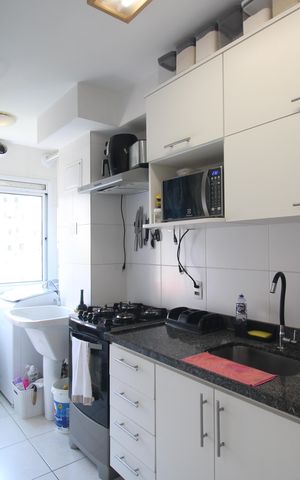 Apartamento à venda com 54m², 2 quartos e 1 vagaCozinha