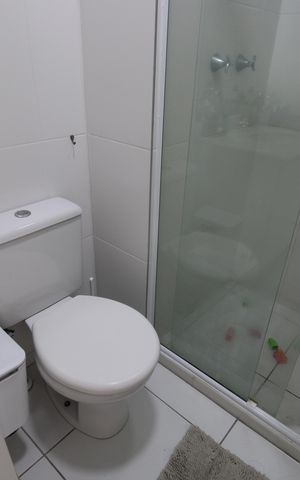 Apartamento à venda com 54m², 2 quartos e 1 vagaBanheiro da suíte