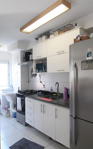 Apartamento à venda com 54m², 2 quartos e 1 vagaCozinha