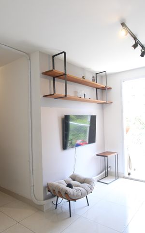 Apartamento à venda com 54m², 2 quartos e 1 vagaSala