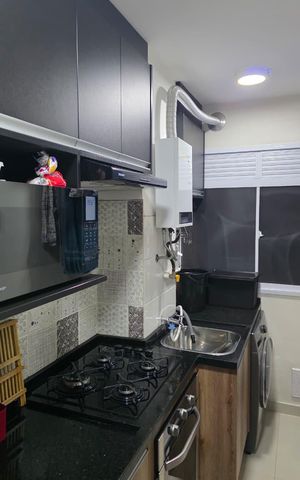 Apartamento à venda com 44m², 2 quartos e 1 vaga Apartamento à venda com 44m², 2 quartos e 1 vagaCozinha