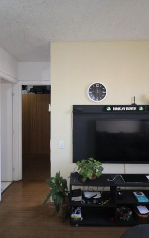 Apartamento à venda com 44m², 2 quartos e 1 vagaSala