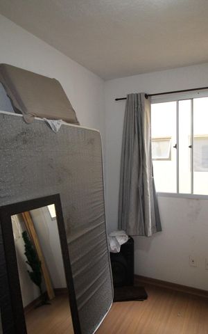 Apartamento à venda com 44m², 2 quartos e 1 vagaQuarto 2