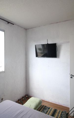 Apartamento à venda com 44m², 2 quartos e 1 vagaQuarto 1