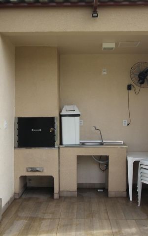 Apartamento à venda com 44m², 2 quartos e 1 vagaÁrea comum - Churrasqueira