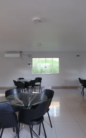 Apartamento à venda com 41m², 2 quartos e 1 vagaÁrea comum - Salão de festas
